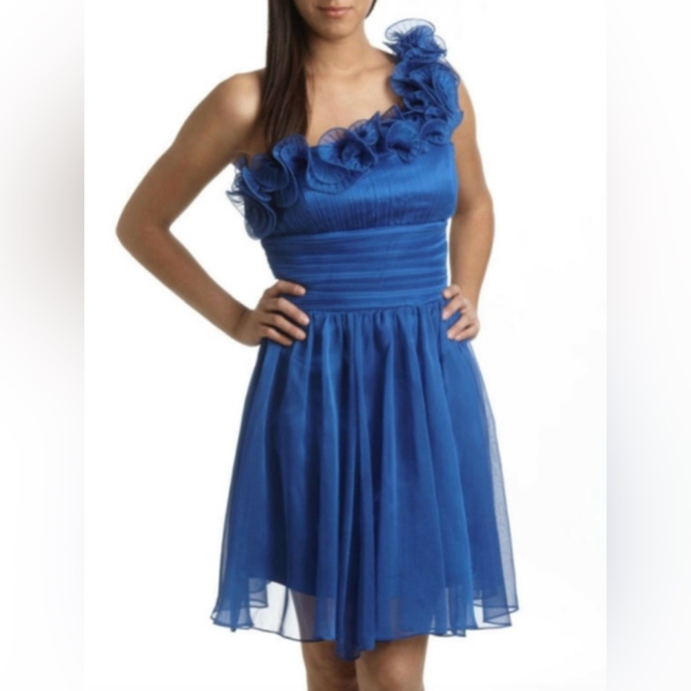 Arden B Blue Cocktail Dress